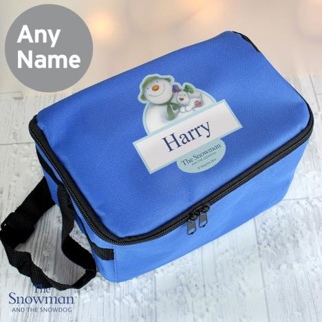 Personalised The Snowman & The Snowdog Lunch Bag Extra Image 2